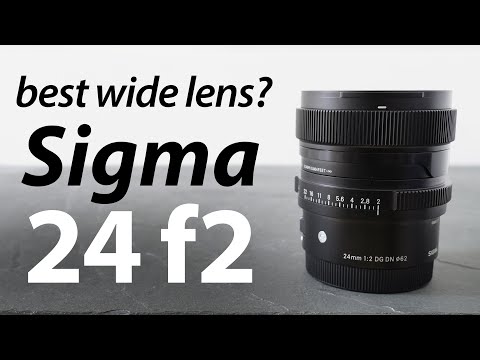 BEST wide lens? Sigma 24mm f2 DG DN review