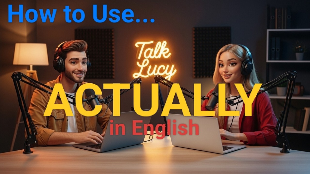 How to Use Actually in Everyday English | Easy English Conversations | English Podcast