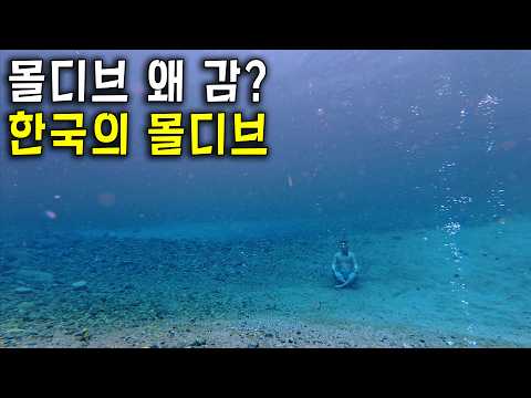 비행기 없이 만나는 몰디브, 땅에서 공기방울이 미친 듯이 솟는 계곡