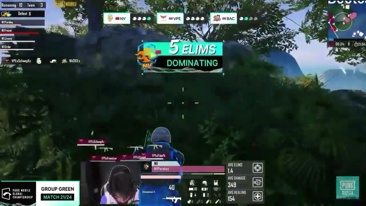 NOVA ESPORTS Destroy 🤐😱PMGC Lobby JIMMY 1v3 Clutch VPE 😱