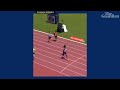 British sprinter slows before finish line and gets overtaken in 'disaster' race