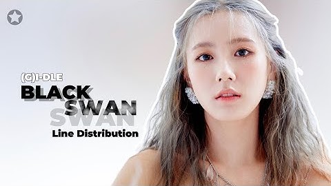 How Would (G)I-DLE sing “BLACK SWAN” by BTS (Line Distribution)