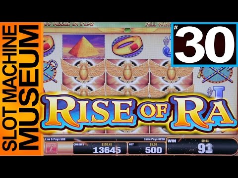 RISE OF RA (Bally)  - [Slot Museum] ~ Slot Machine Review