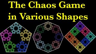 The Chaos Game in Pentagon, Octagon, and Square (math visualization) screenshot 4