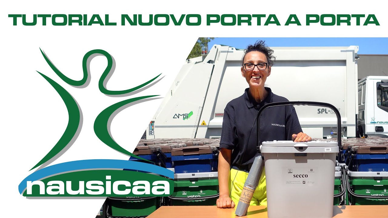 LA NUOVA RACCOLTA PORTA A PORTA ARRIVA IN CITTA' - NAUSICAA SPA