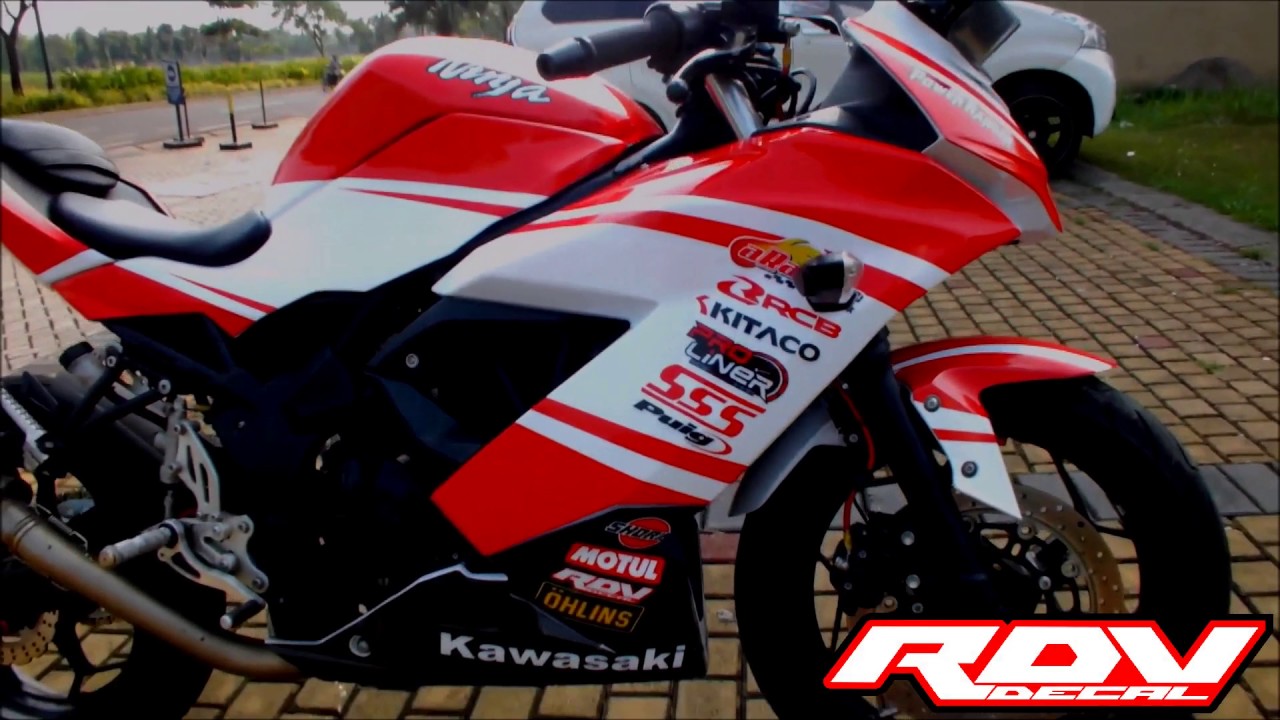 Decal Kawasaki Rr Mono Youtube