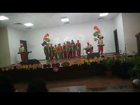 Folk song prepared by entire team of sps Rohit nagar