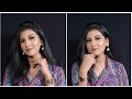 Blue eyes makeup look Top /saree for Tennegers || brown lips makeup tutorial #makeup #youtube