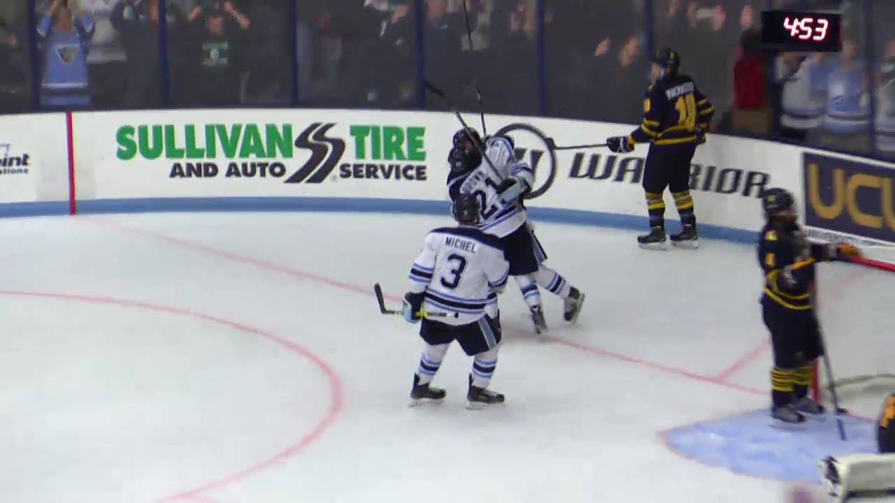 Highlights: Maine Hockey Defeats No. 3 Quinnipiac, 4-3 in OT