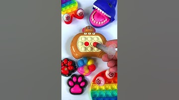 Fidget Popit Injection! #satisfying #squishy #popit #machine #shorts