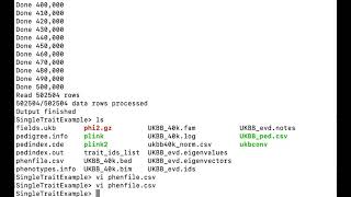 Heritability Analyses in the UK BioBank Part 1: Single Trait