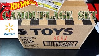 Hot Wheels 2019 Camouflage Set- Unboxing & Review