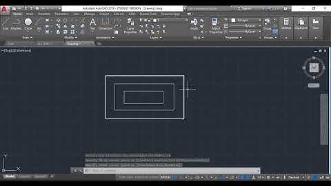 9. AutoCAD Tutorial | Rectangle Command | Elevation Command