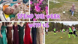 WITL WEEKLY VLOG SPRING IS HERE! SOCCER PROM FLOWERS BIRDS AND BABIES OH MY! SPEND THE WEEK WITH US 