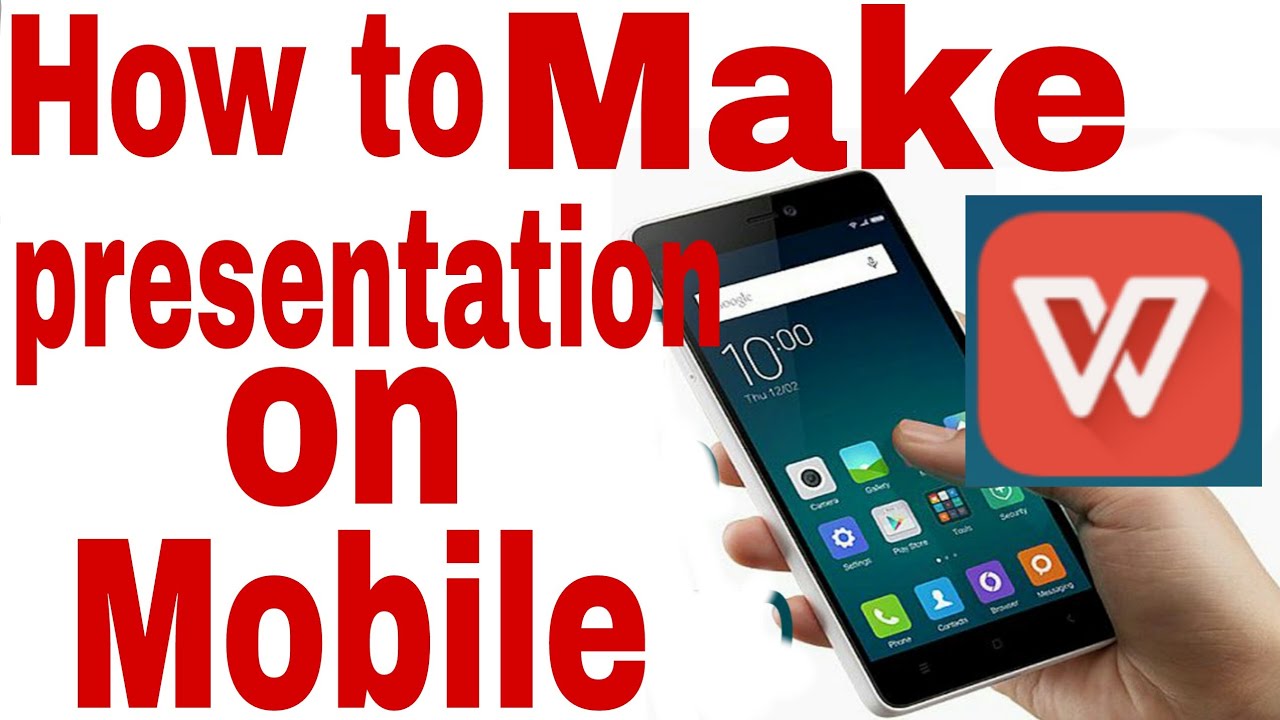 how to make presentation on mobile