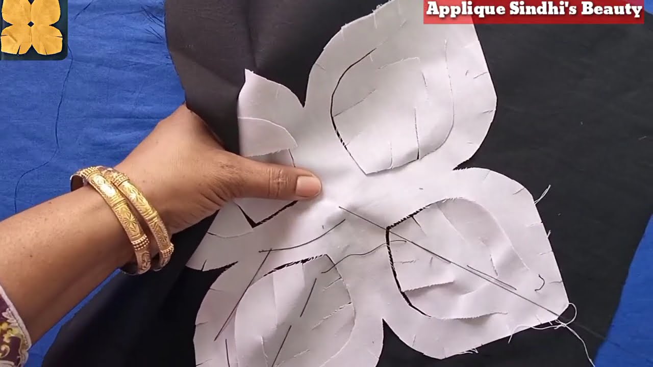 Applique Rilli Cutting Design embroidery Aplic(applique Sindh's Beauty) Sindhi Tukk Sindhi rilli des