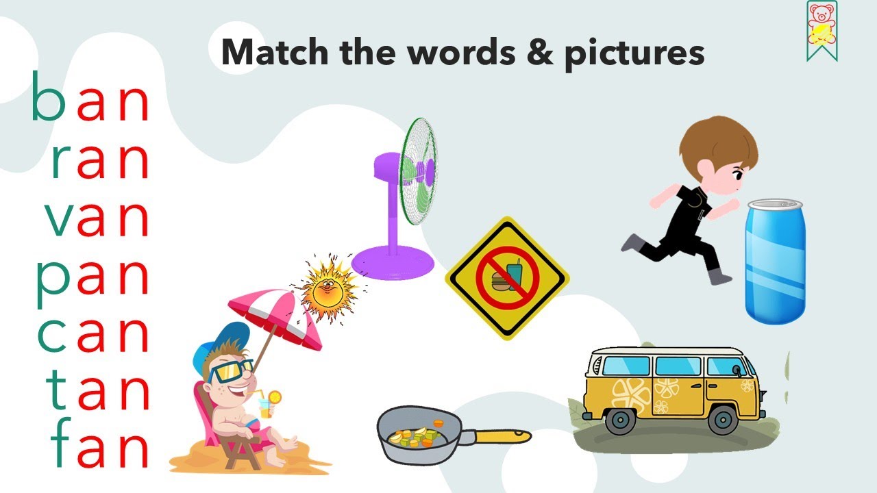 Learn CVC Words Ending With AN | Phonics for Kids & Early Readers | Kids Learn to Read FAST!
