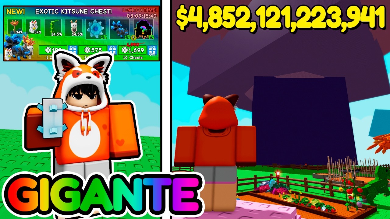 Achei um BUG SECRETO que RENDE TRILHÕES com a TRANQUIL BLOOM no GROW A GARDEN