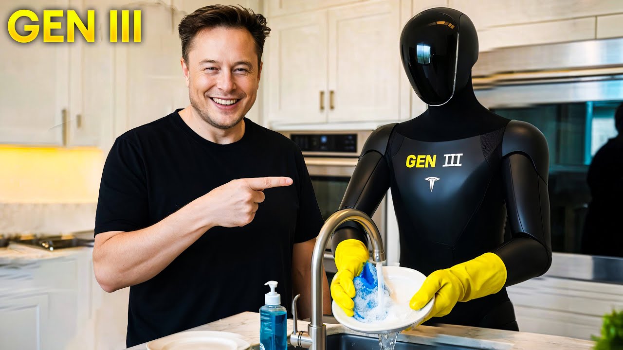 Tesla Bot Gen 3 LEAKED: Elon Musk’s Real Endgame Finally Exposed