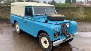 Sports Performance Land Rover Series IIa 109 walkaround + engine running