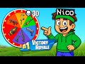 NICO, CAMBIA ARMA AD OGNI KILL CONTRO I SUOI AMICI su FORTNITE!