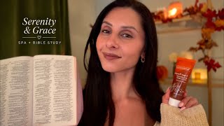 When You Can't Stop Looking Back 🤍 Cozy Fall Spa   Bible Study | Serenity & Grace