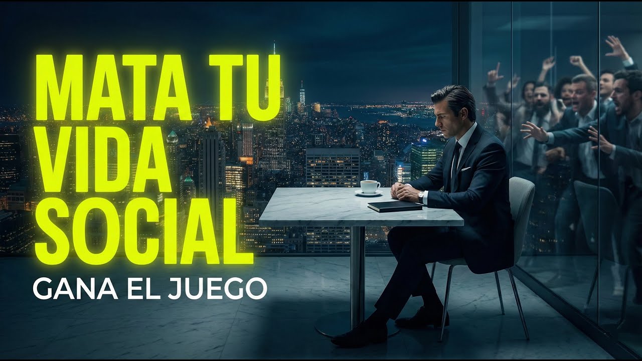 MATA tu Vida Social: Por qué tener amigos te está manteniendo POBRE y PREDECIBLE