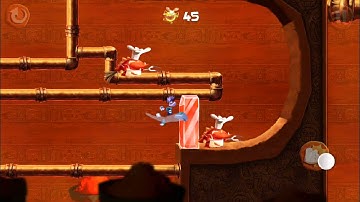 Rayman Fiesta Run Level 29 Crown Walkthrough