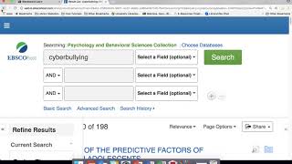 PsychologyDatabases