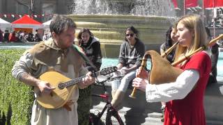 ST GEORGE'S DAY CELEBRATIONS IN TRAFALGAR SQUARE 20/04/13