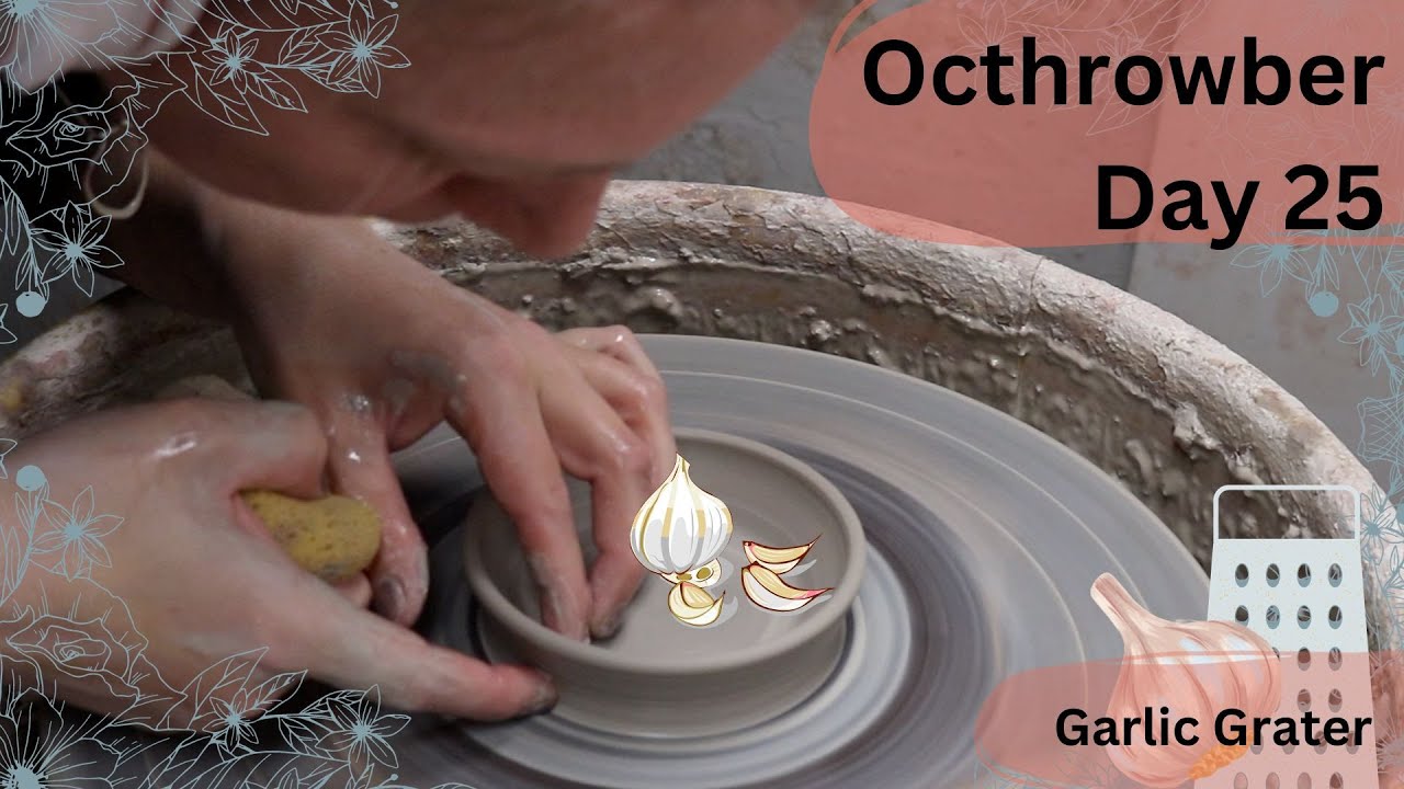 Octhrowber Day 25 Garlic Grater YouTube