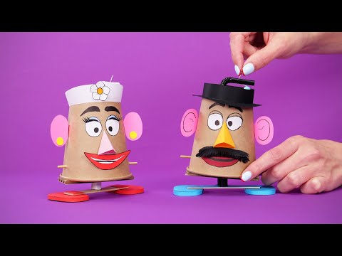 Video: How To Make A Movable Toy