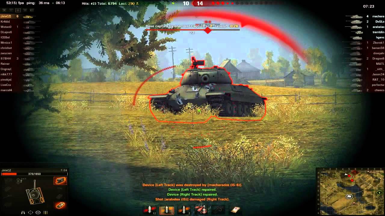 WOT EPIC BATTLE- T-54 (The ultimate carry)