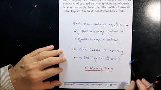 01 Physics 241 CH21 Electric Force & Field #1
