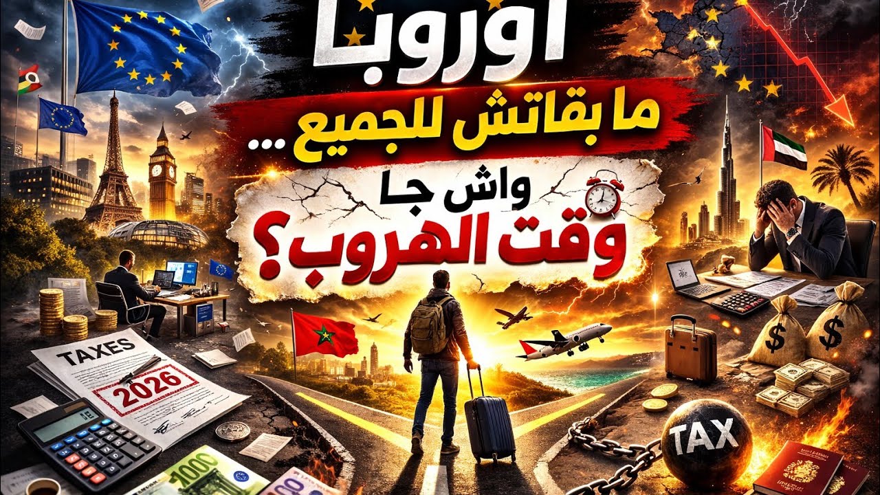 أوروبا ما بقاتش للجميع… واش جا وقت الهروب؟