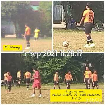VILLA 2000  3 vs 0 SSB PERCIL ( laga uji coba 05/09/21 ) M.Danang(1)