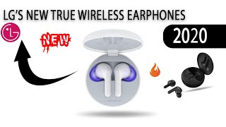 LG new Tone Free True Wireless Earphones | Self-Cleaning U.V 