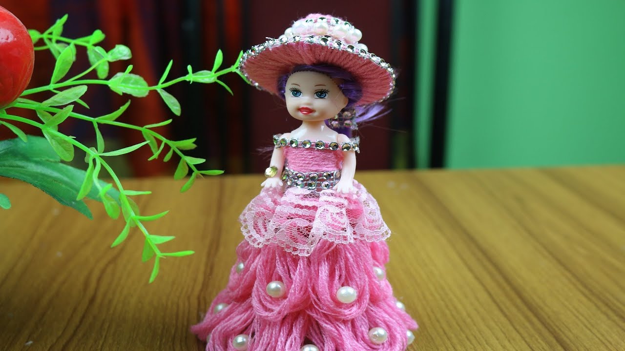 woolen doll dress