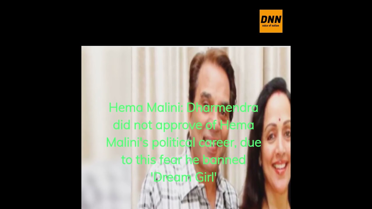 Hema Malini: Dharmendra disapproved of Hema Malini's political career,  