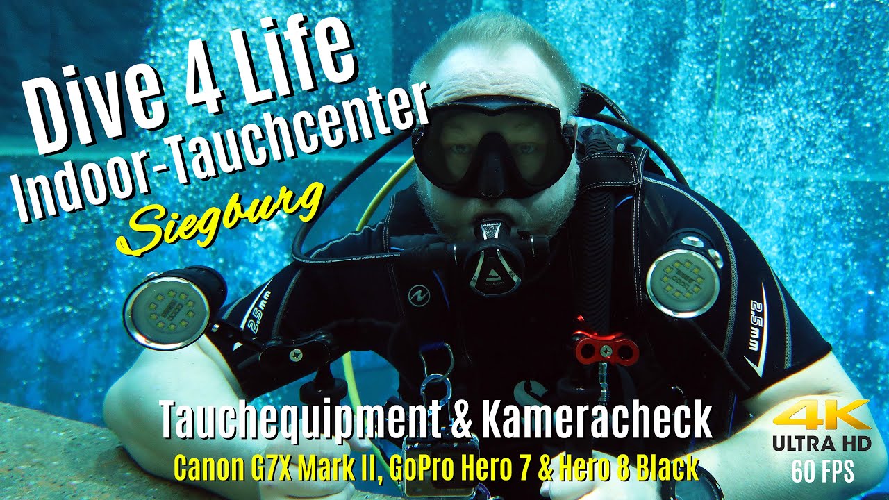 Dive 4 Life Indoortauchcenter Siegburg Equipment & Kamera Check 4K