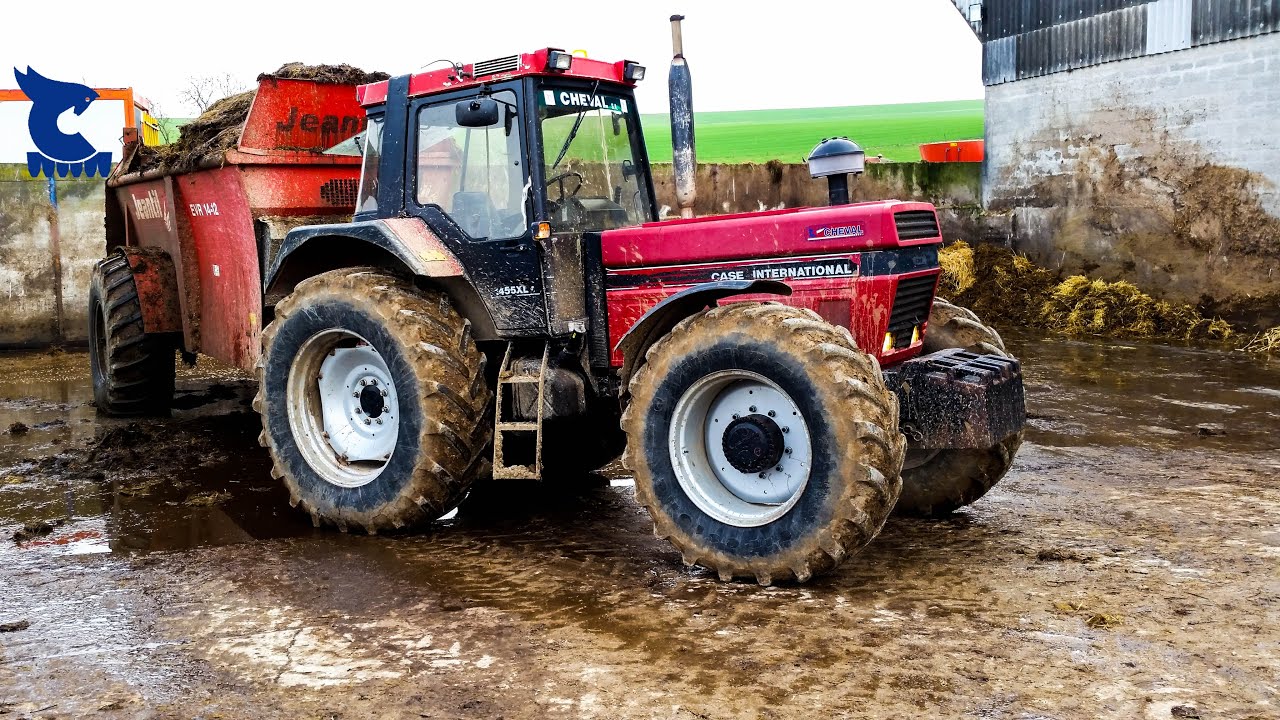 Épandage de fumier 2016 INTERNATIONAL 1455 XL &amp; Jeantil