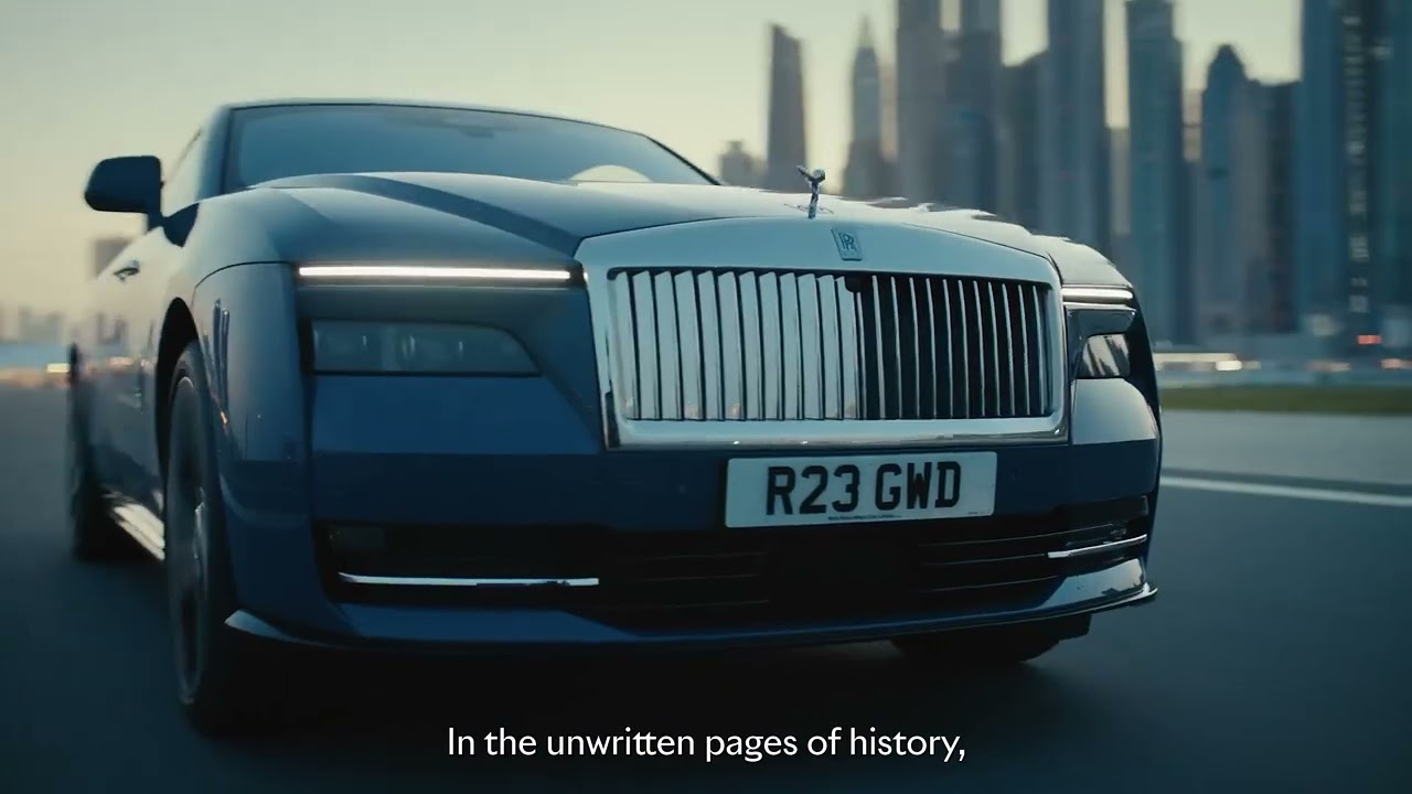 Rolls Royce Spectre ad