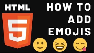 Emoji's - HTML5 Tutorial in Hindi / Urdu