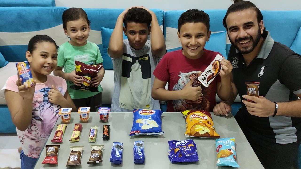 بائع الحلويات يبيع الشيبسي والشيكولاتة لمرام ومالك ومازن شوف عملو اي 😂