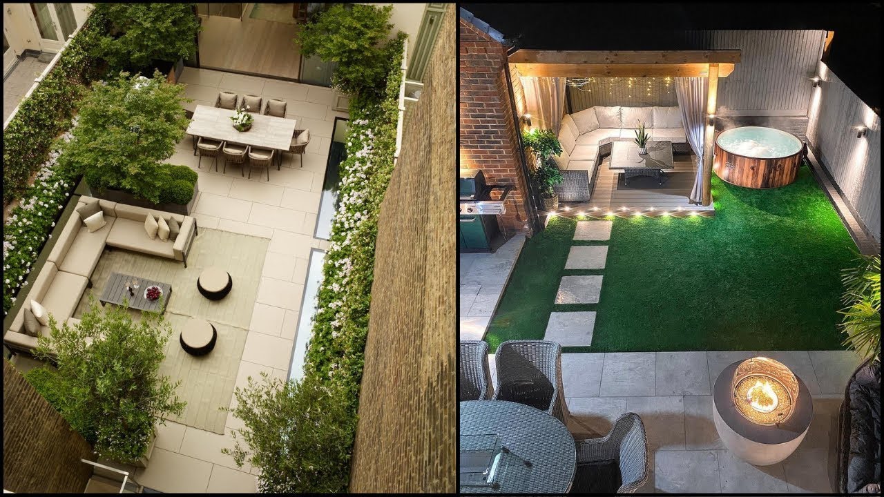 Rooftop Terrace Garden Seating Decor Interior Designs II Outdoor