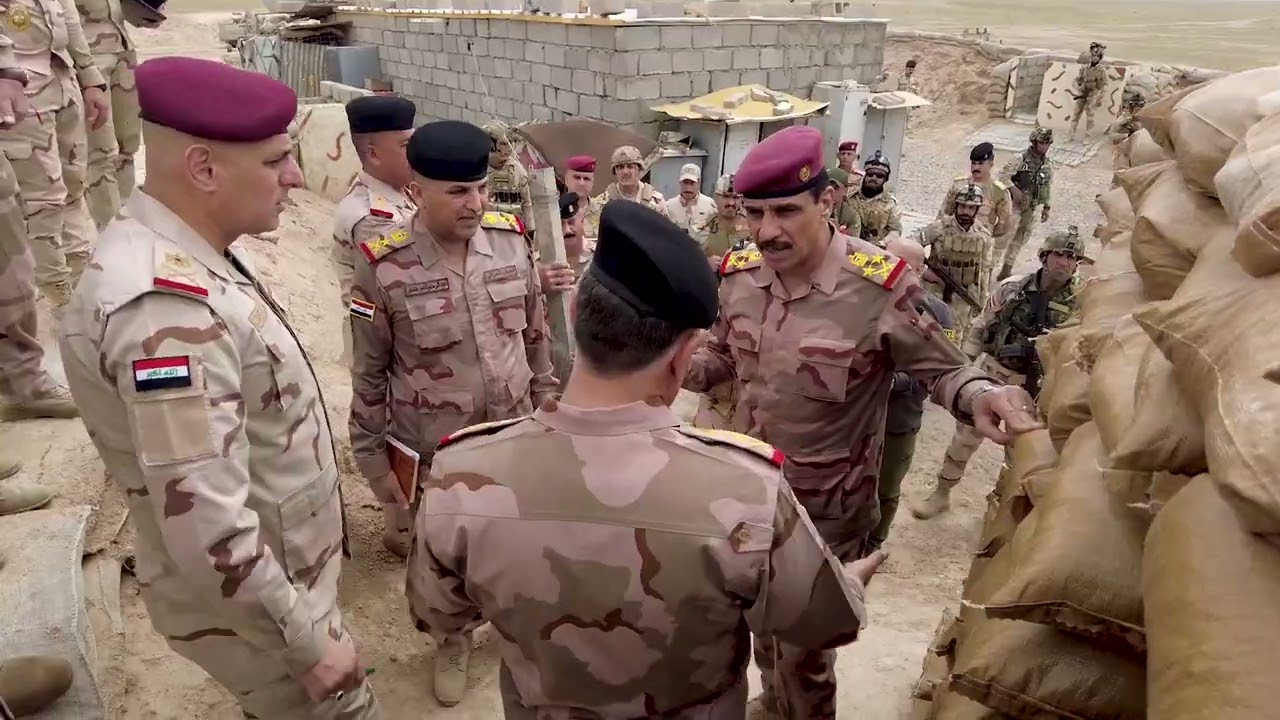 رئيس أركان الجيش يزور قاطع عمليات صلاح الدين