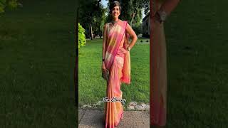Actress Mandira Bedi Looks In Saree