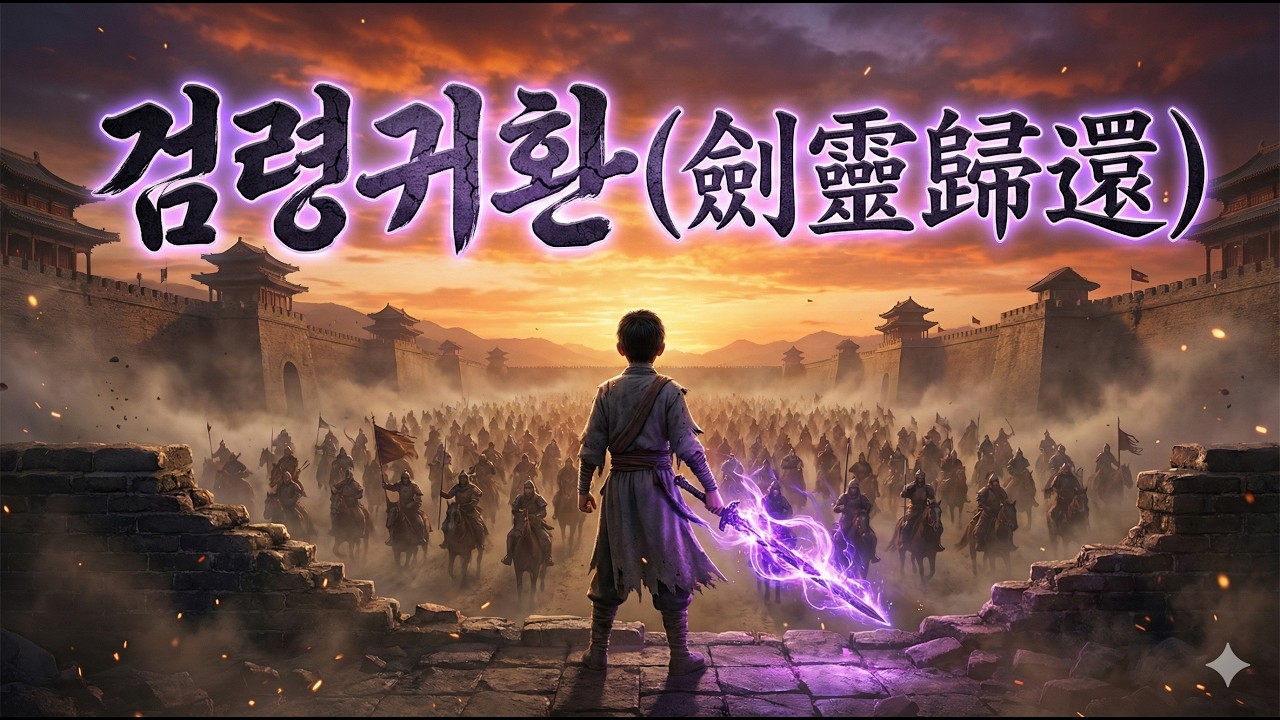 [정통무협소설] 검령귀환 | 백 살의 영혼, 다섯 살의 몸. 무림 역사가 뒤바뀐다!