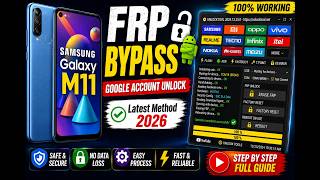 Samsung Galaxy M11 FRP Bypass | Google Account Unlock | Latest Method 2026 screenshot 3