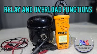  Relay and Overload Operation on Fridge Compressor